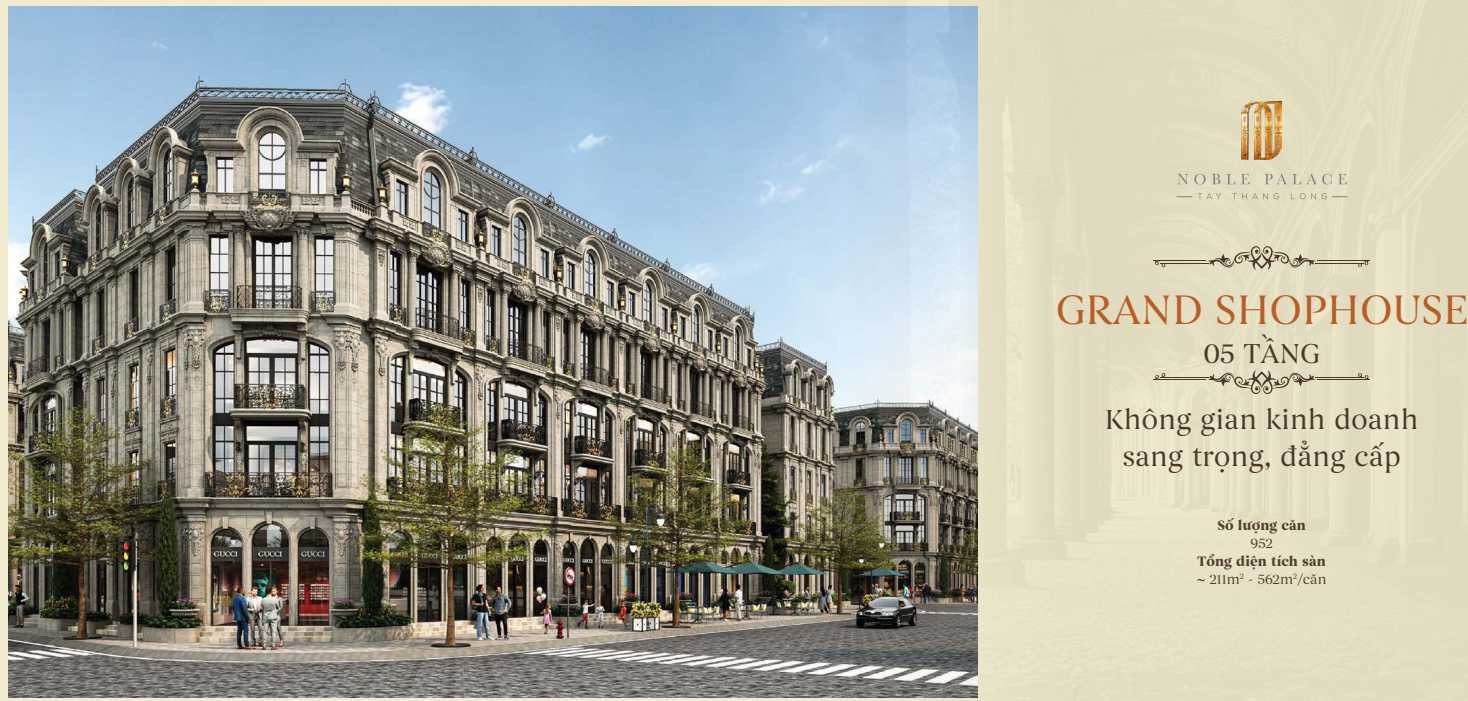 Noble Tây Thăng Long 17 Grand Shophouse Noble Tây Thăng Long