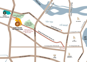 Vị trí chiến lược – Kết nối toàn bộ trục Tây Thăng Long